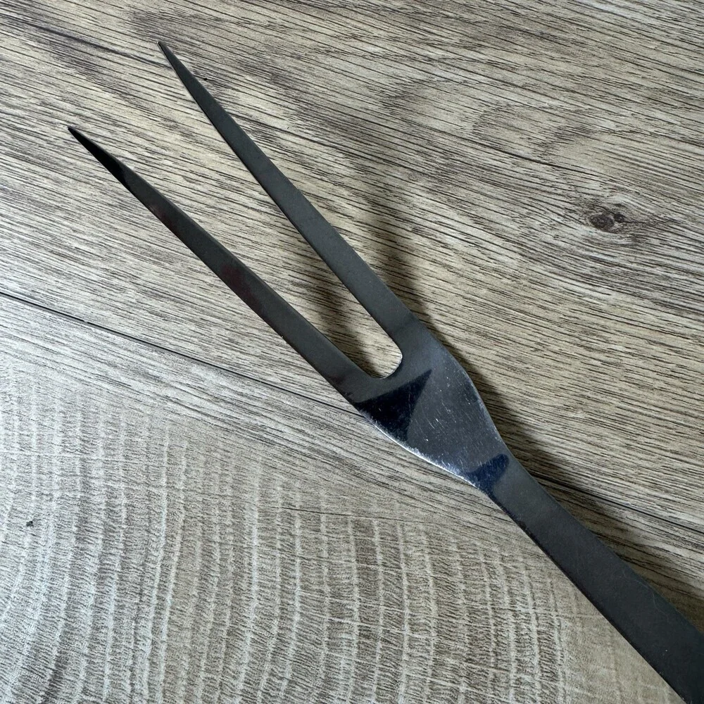 Atomic Starburst‎ 50s 60s MCM Mode Danish Sheffield White Blue Carving Knife